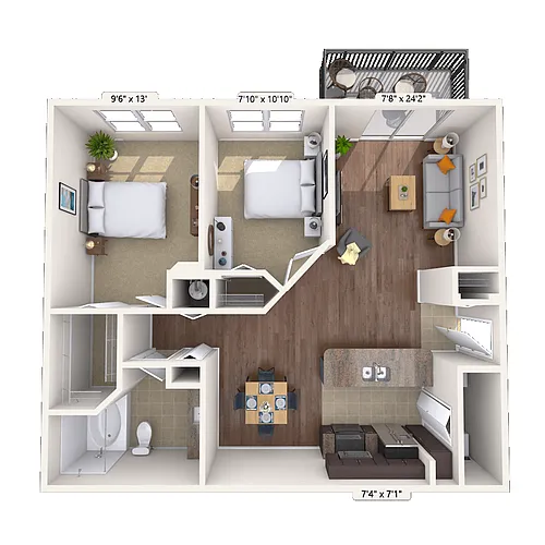Floor plan Amelia