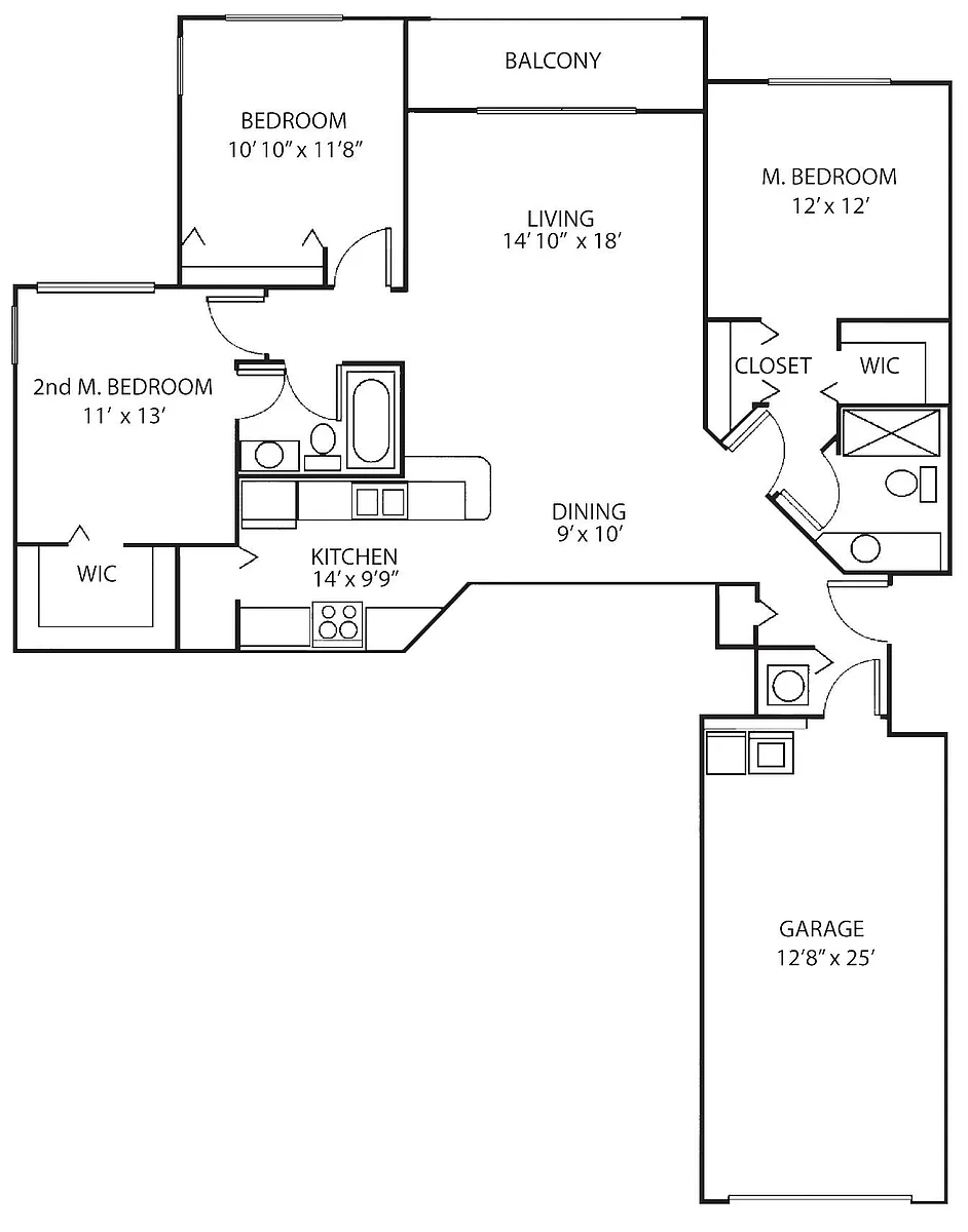 Floor plan C1