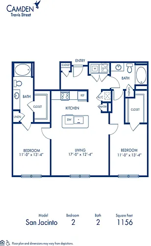 Floor plan San Jacinto