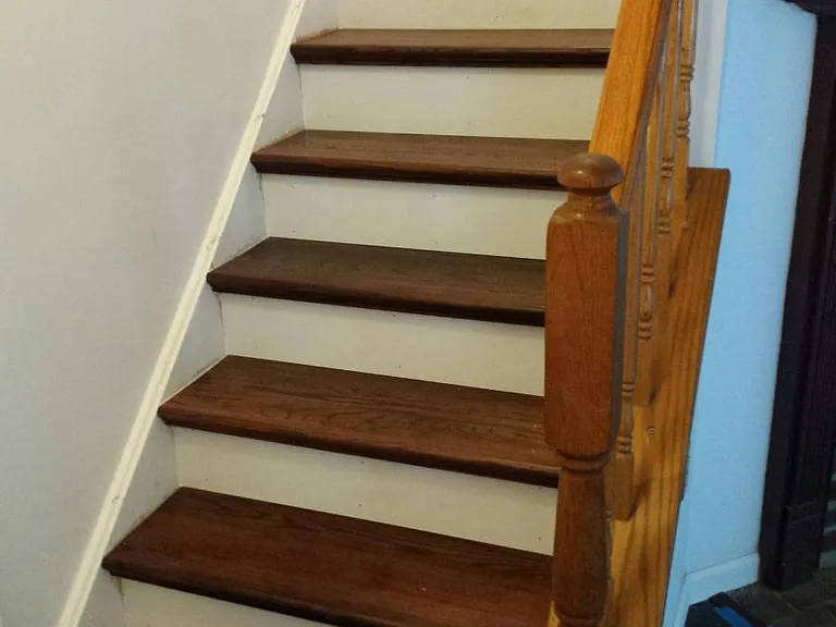 Wooden stairs