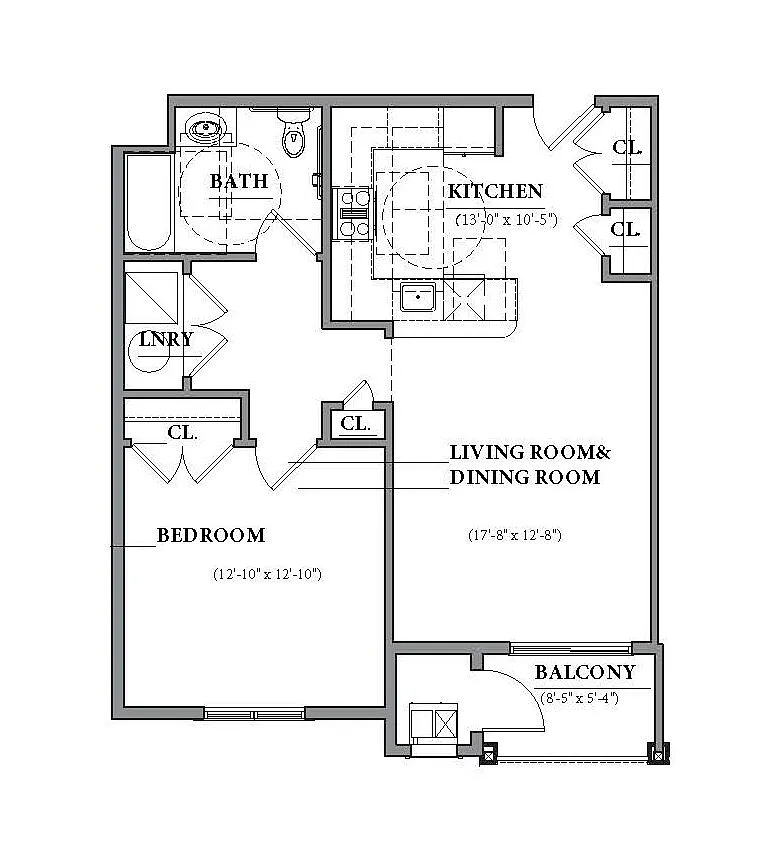Floor plan Marina