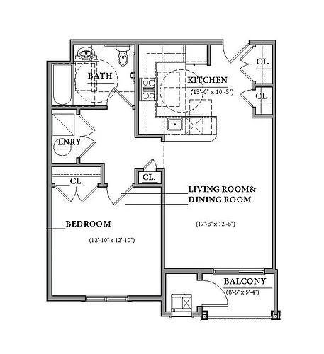 Floor plan Marina