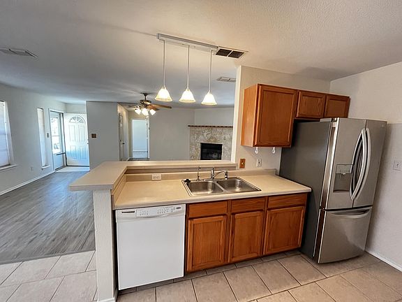 Open Concept Kitchen, Dining and Living Areas