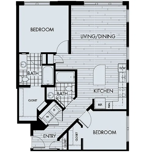 Floor plan Plan 2B
