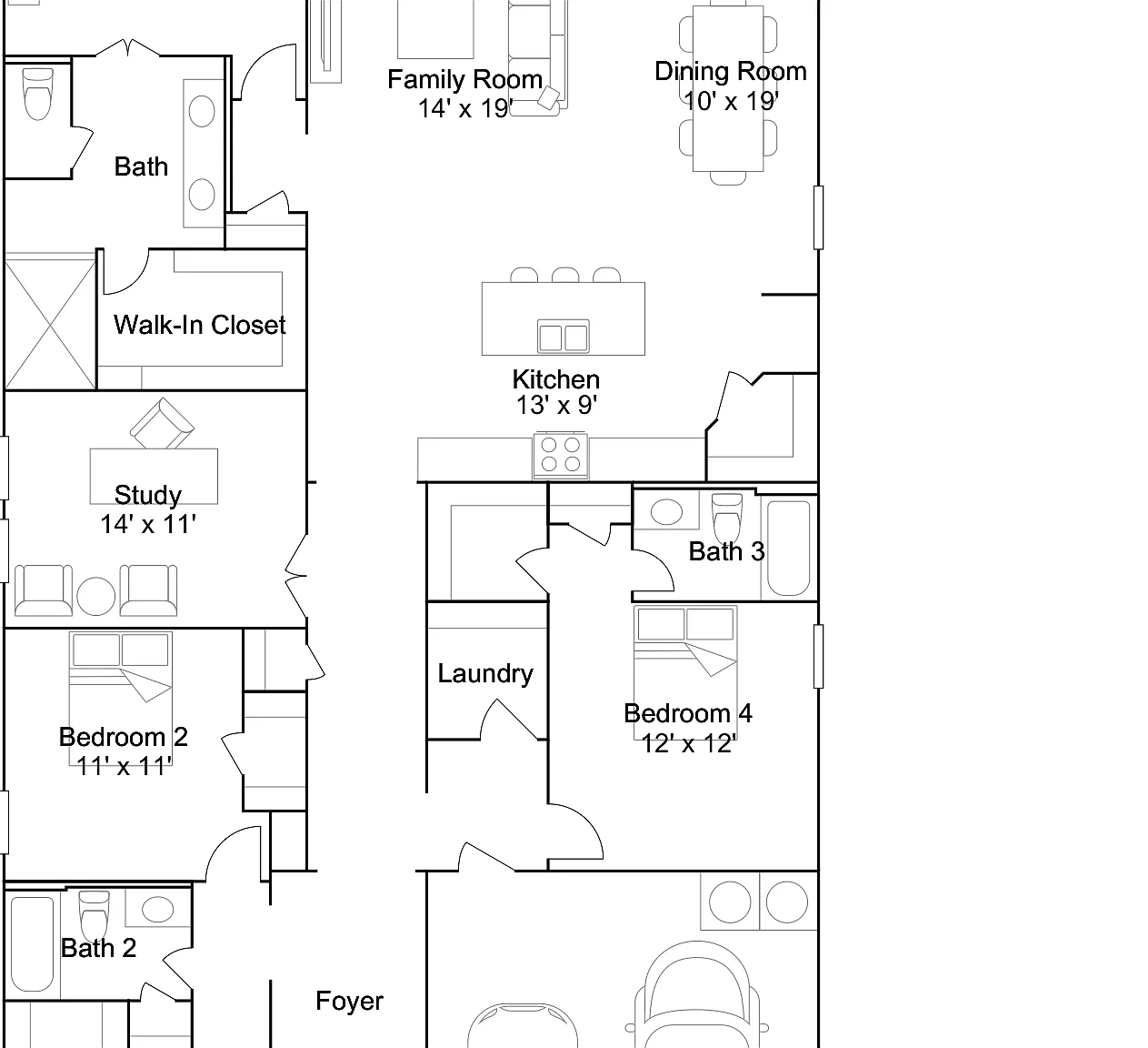 4 bed, 3.0 bath, 2302 sqft, $1,800 — Photo 2