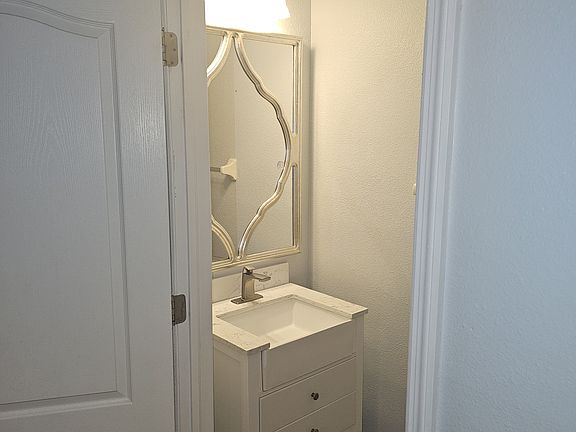 Half bath on main level.