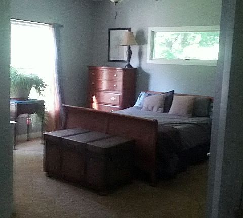 master suite sleeping area