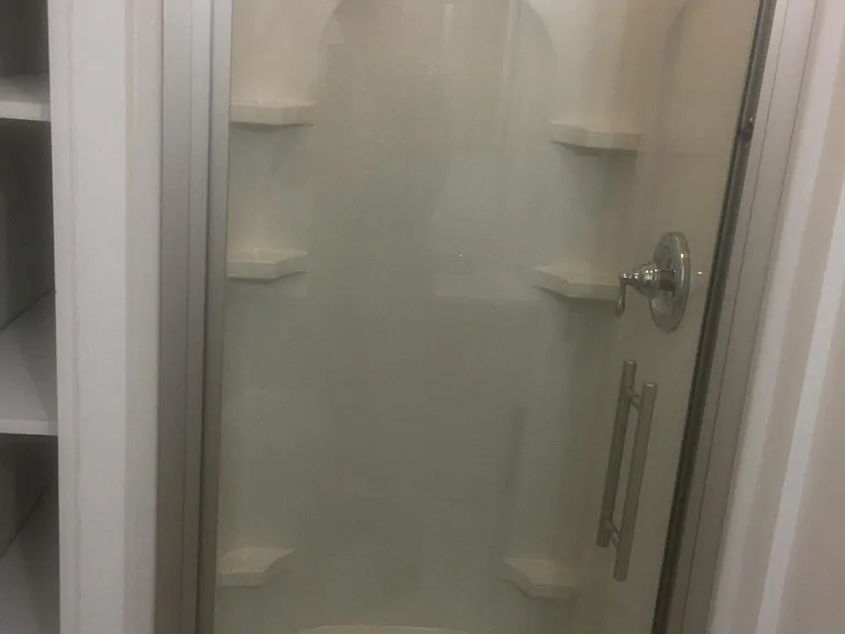 New shower