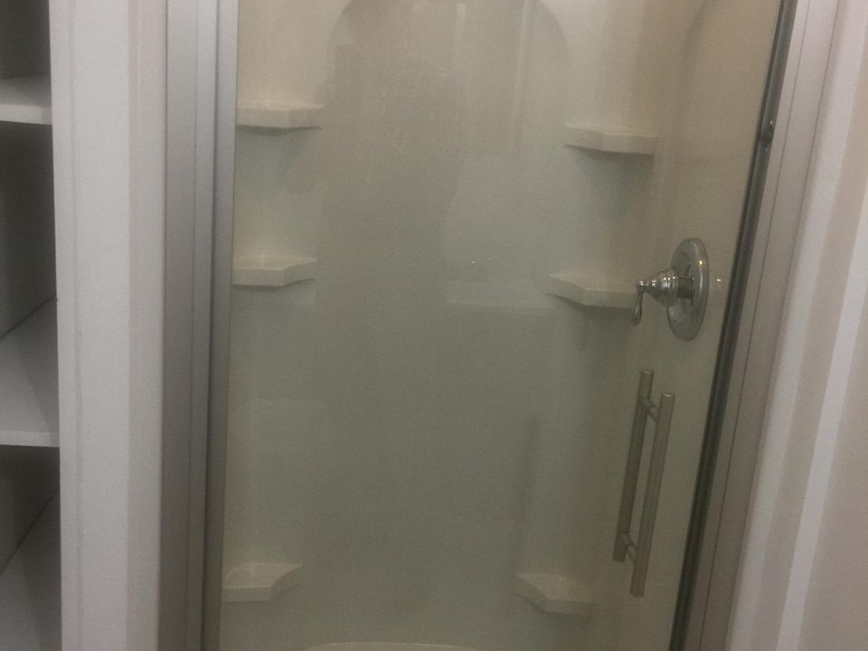 New shower