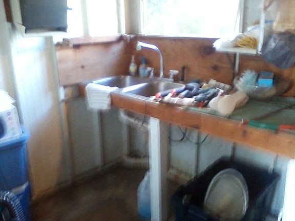 Sink in attached Shed