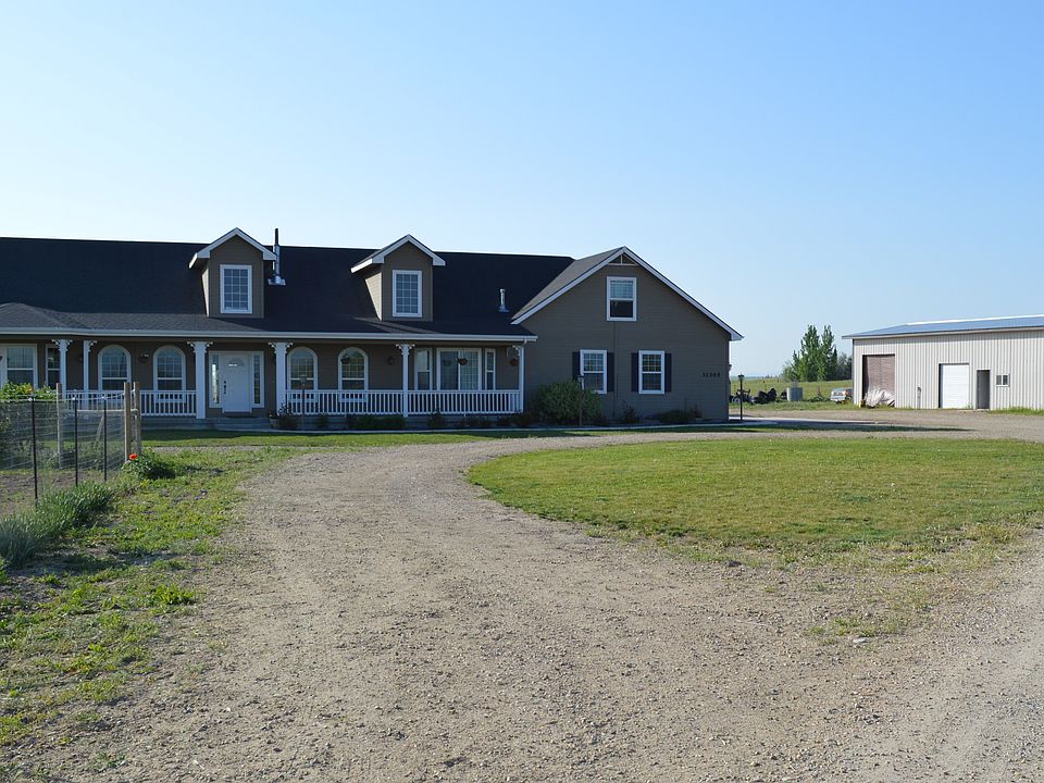 View from driveway gate