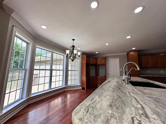 Corner cabinets. Great place to hang kids book bags.