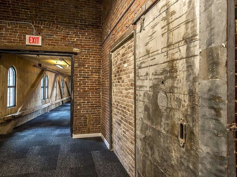 Hallway With Brick