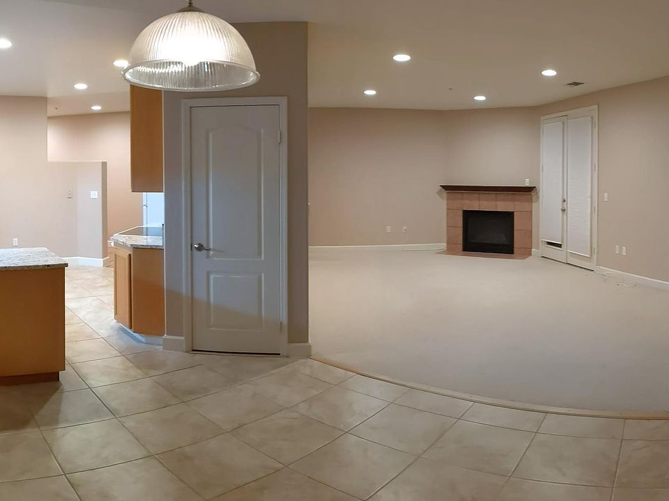 Kitchen, Dining and Living room.