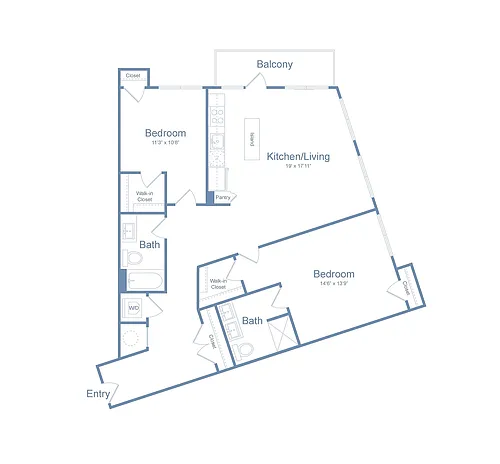 Floor plan B13