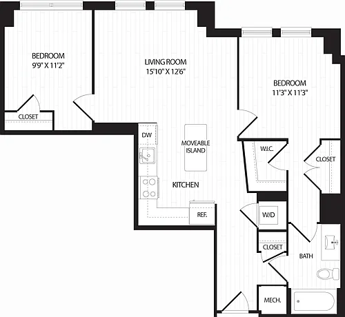 Floor plan B3