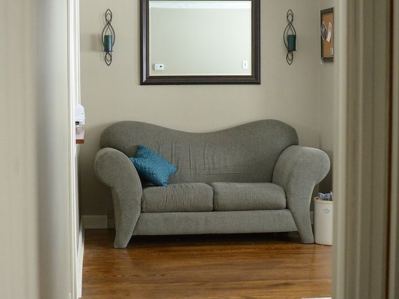 Hallway to living room