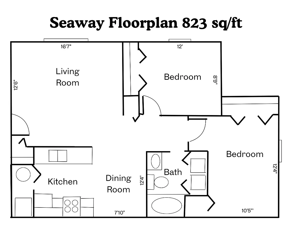 Floor plan Seaway