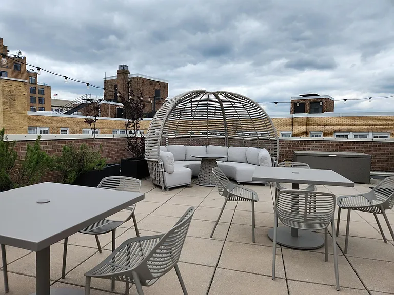 Rooftop deck