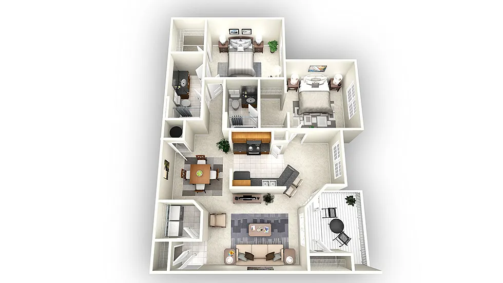 Floor plan B2D