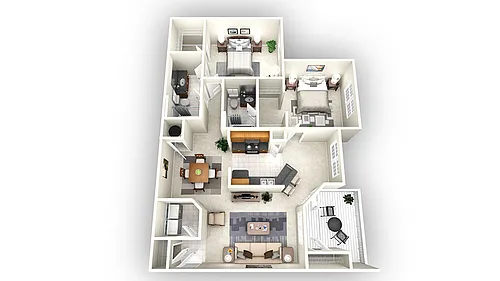 Floor plan B2D