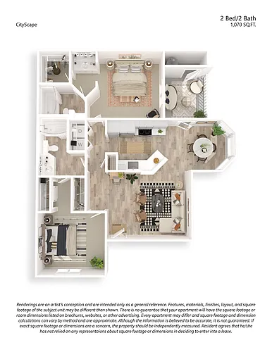 Floor plan B3