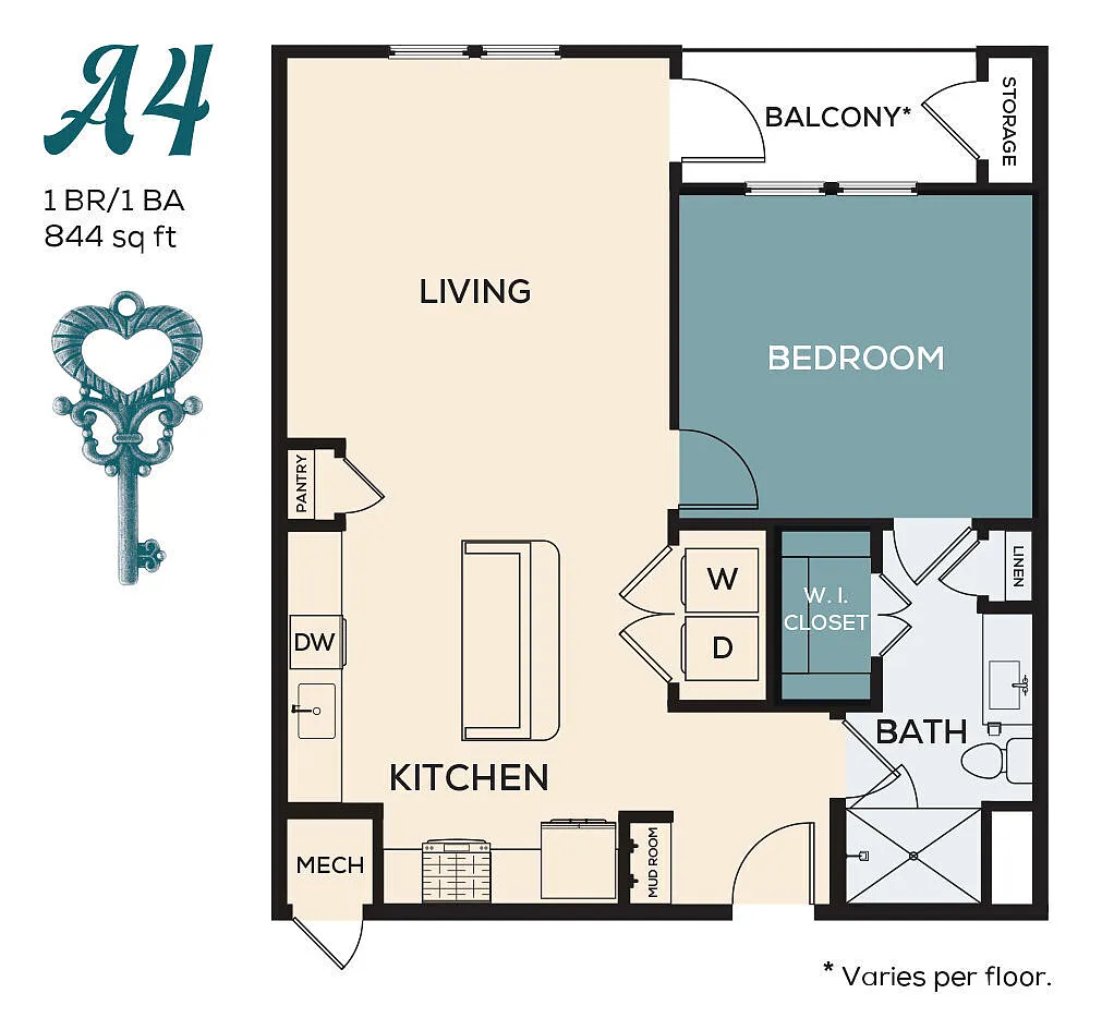 Floor plan A4
