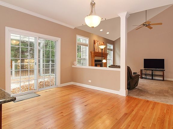 with sliding glass doors