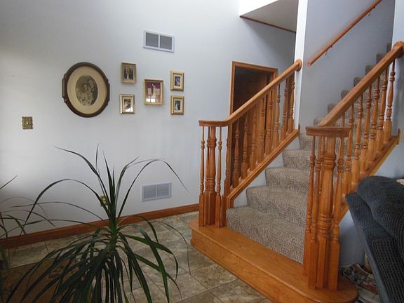 2 story high foyer