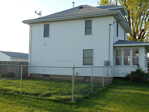 South side of the house