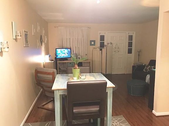 View from kitchen while making dinner!