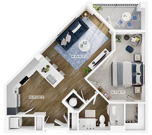 Floor plan A22