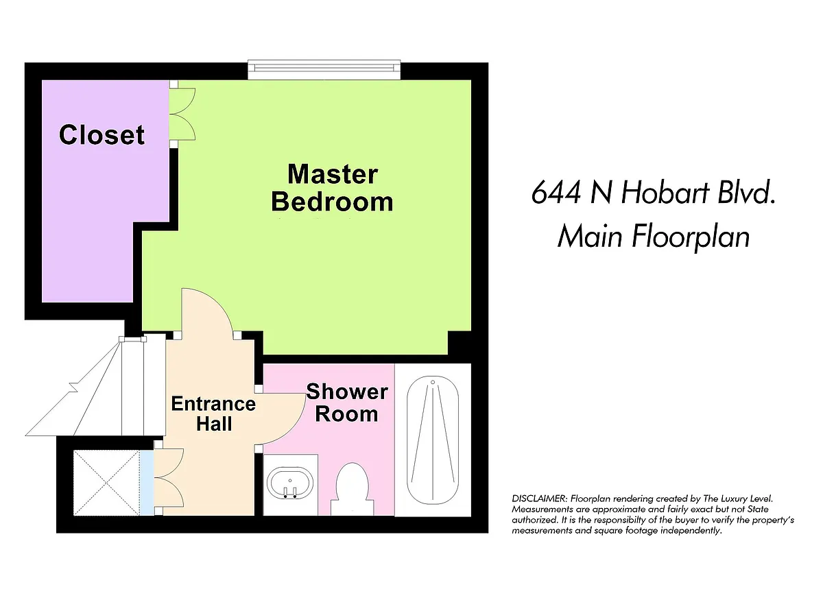 Floor plan 1-Bedroom Luxury Townhome