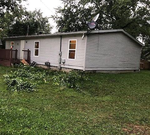Back side of house