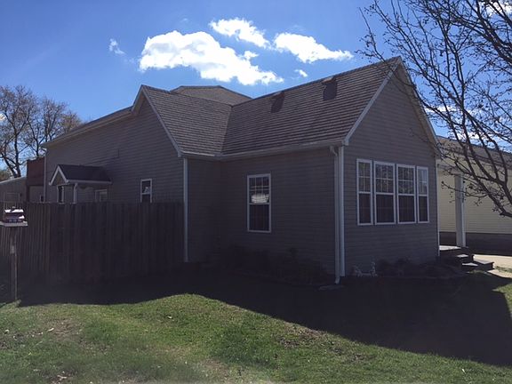 Frontside view of house