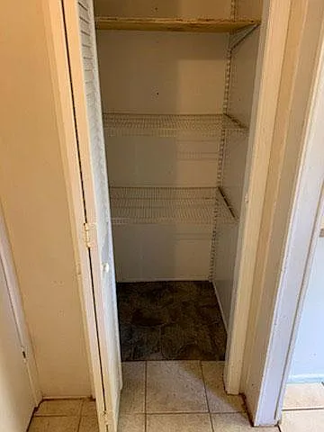 Hall closet