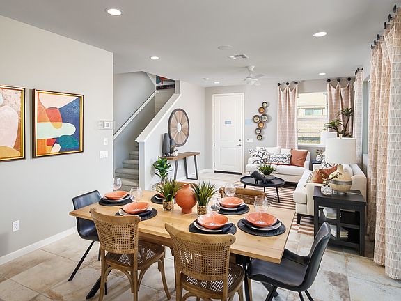Dining area to great room