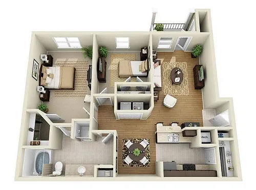 Floor plan 2X1