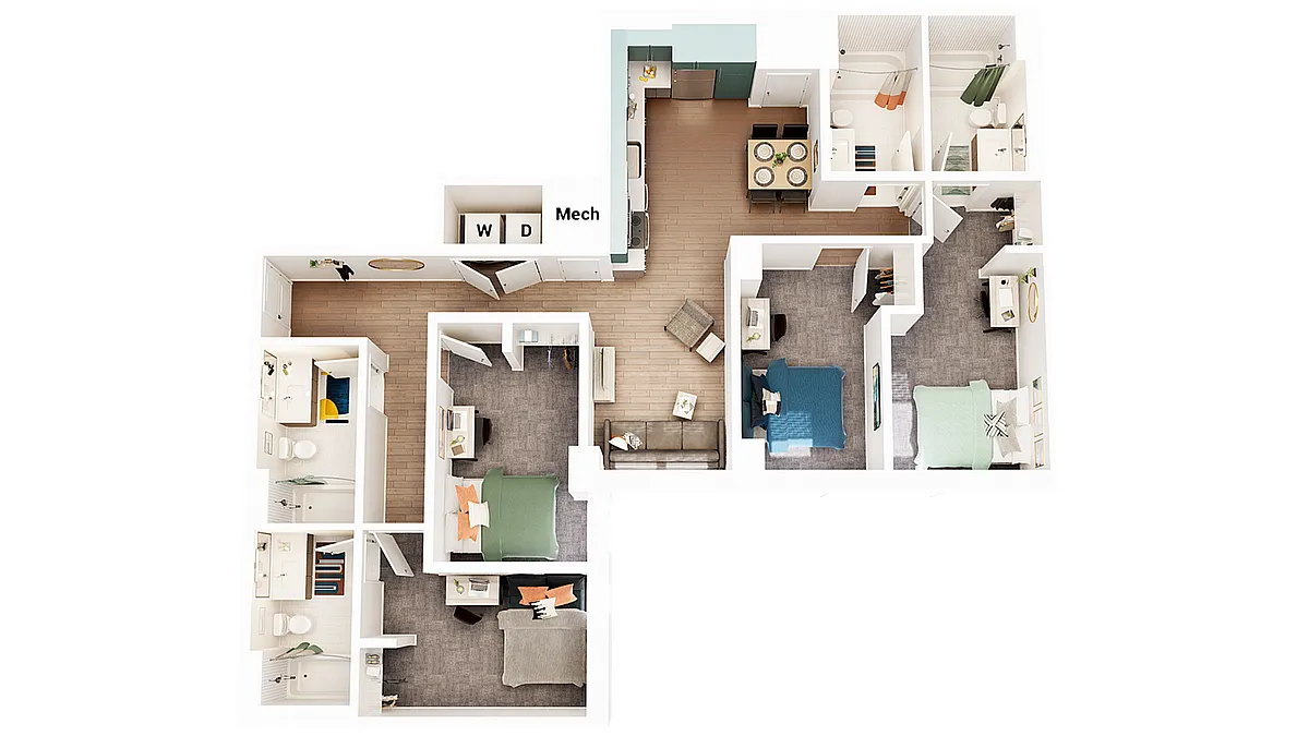 Floor plan D3