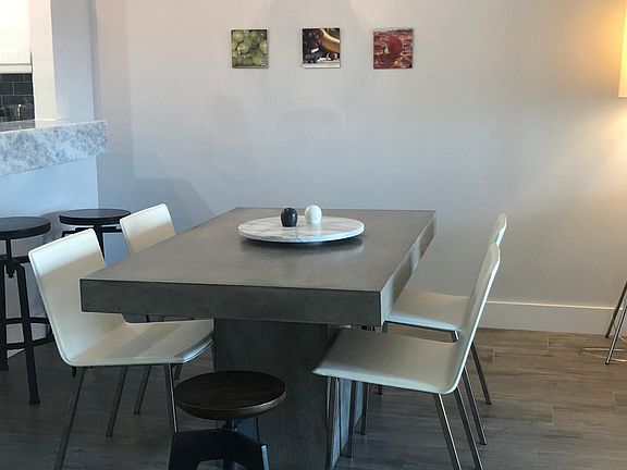 Dining space.