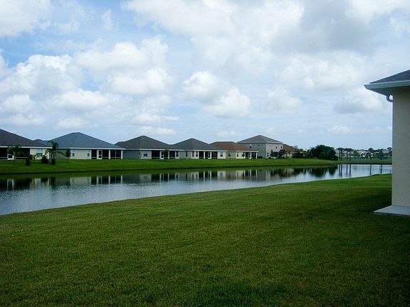 View from backyard, family room, living room &amp; master bedroom