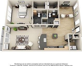 2nd image of 1305 S College St Unit 2316