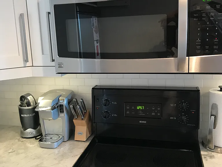 Full size microwave.