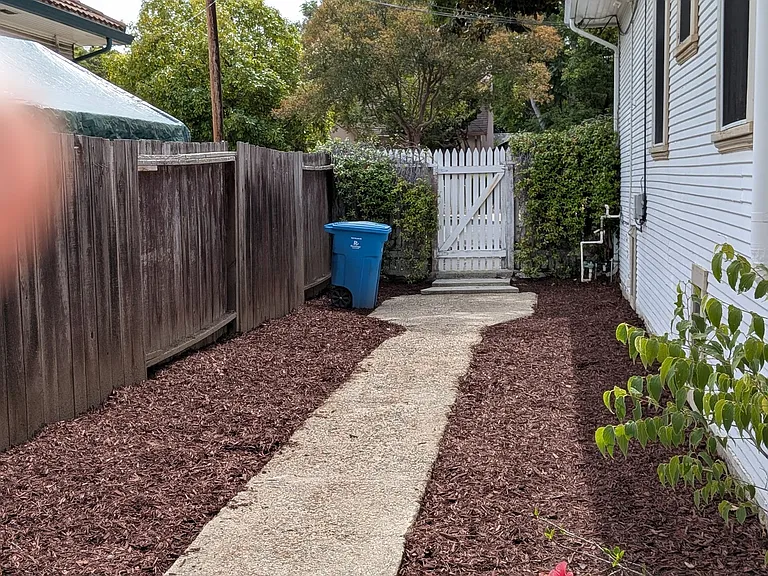 Right side yard