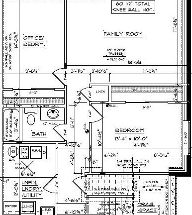 Lower Level - 2 bedroom, Laundry, Family Room
