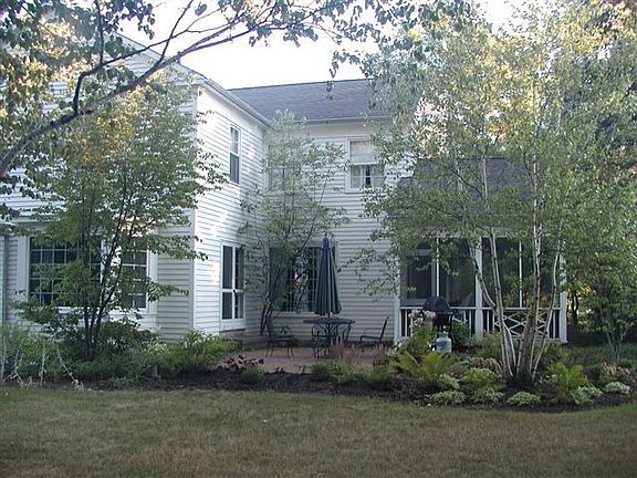 Rear patio