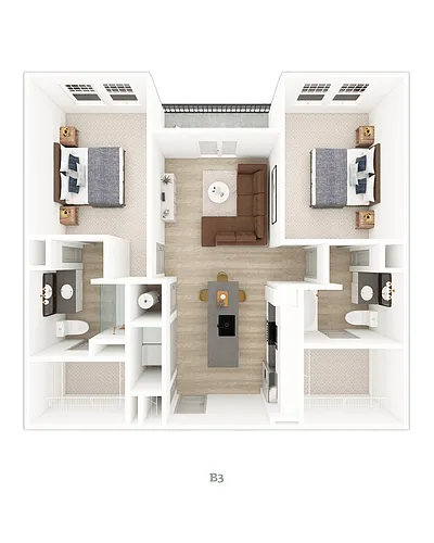 Floor plan B3