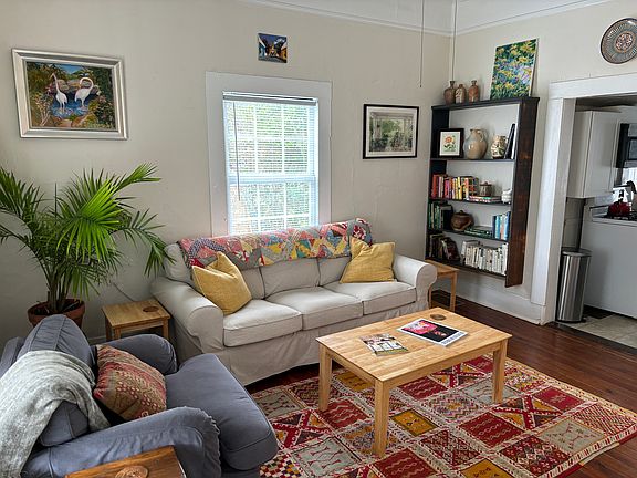 living room view from entry