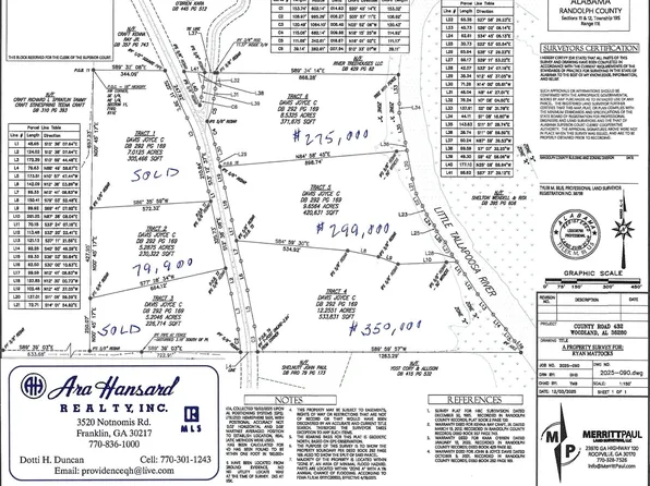 0 County Road 432 Lot 2-L2, Woodland, AL 36280