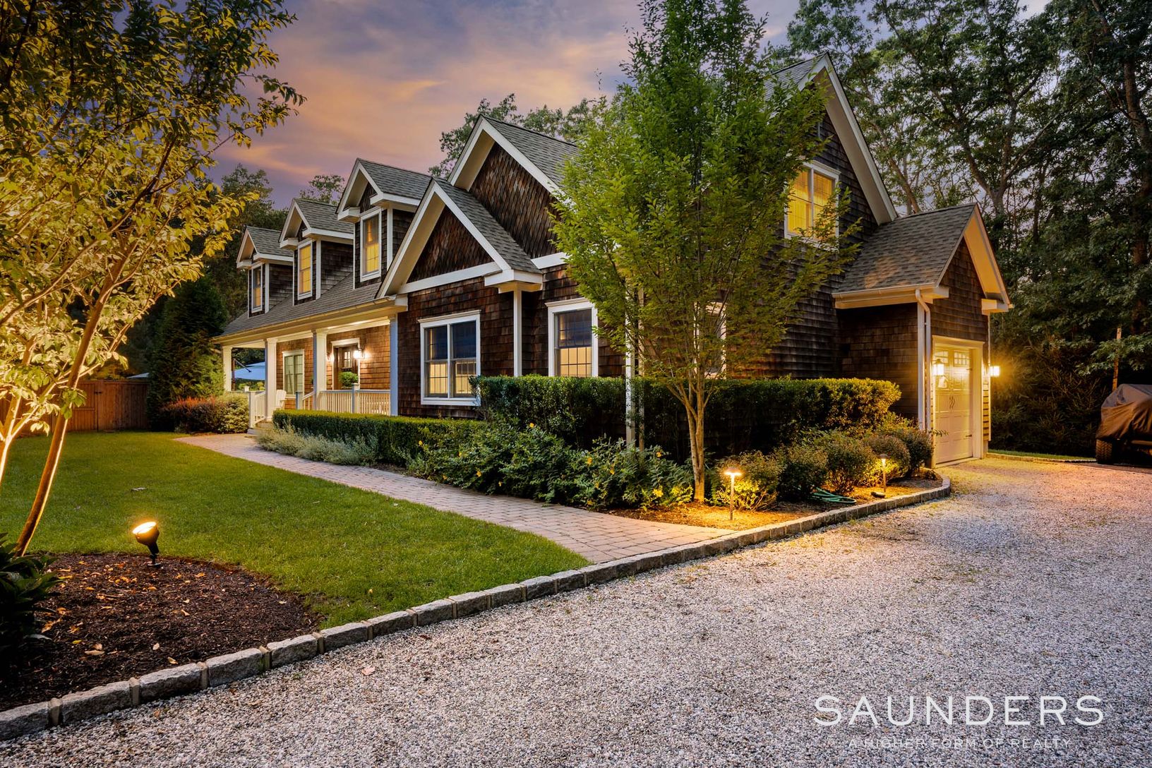  FRONT OF HOME- NIGHT